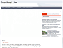 Tablet Screenshot of nepaleseteacher.org